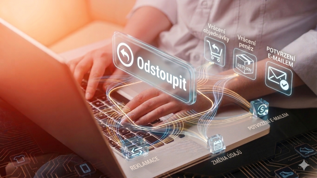 Tlačítko odstoupit